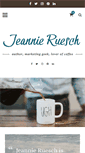 Mobile Screenshot of jeannieruesch.com
