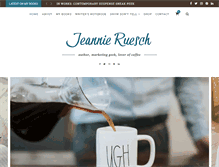 Tablet Screenshot of jeannieruesch.com